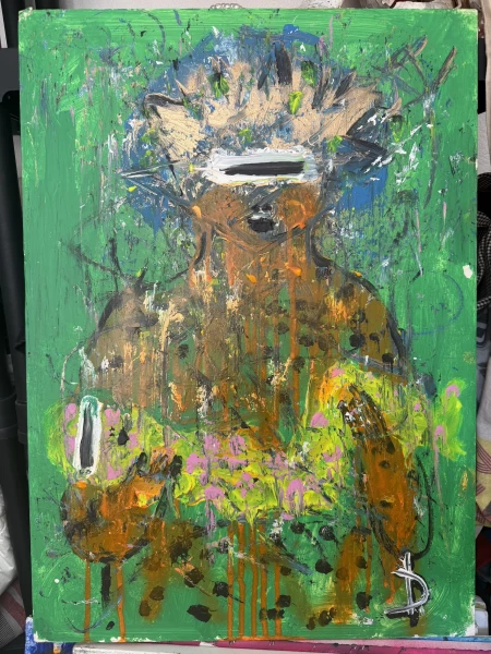 9. Untitled 50/70cm - 300 Euro- SOLD OUT