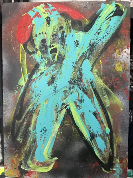 26. Untitled 50/70cm - 300 Euro- SOLD OUT