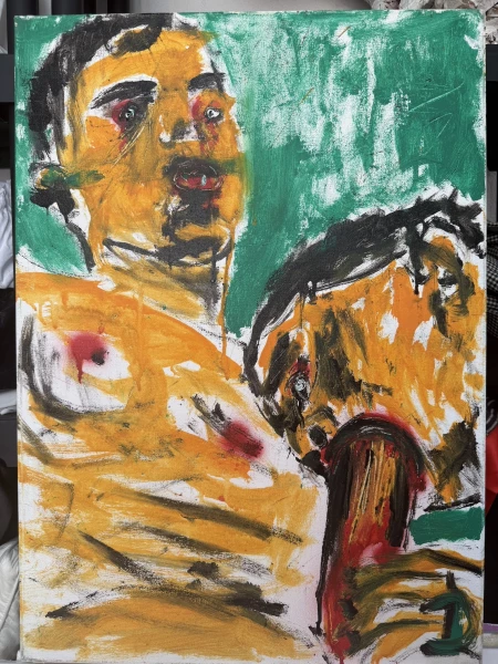 34. Untitled 50/70cm - 300 Euro- SOLD OUT