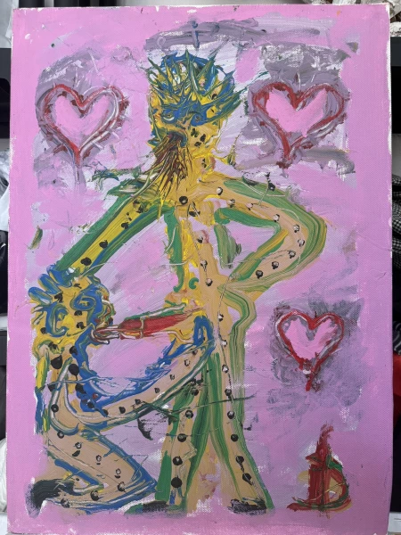 36. Untitled 50/70cm - 300 Euro